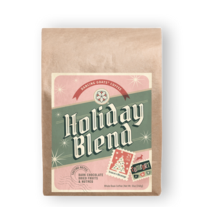 12oz bag of holiday blend coffee