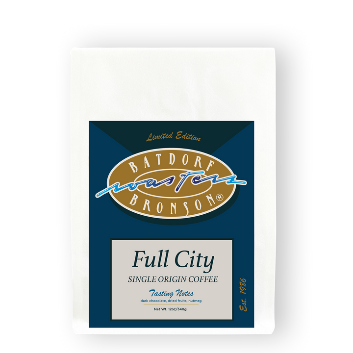 12oz bag of Full City Blend by Batdorf and Bronson ®